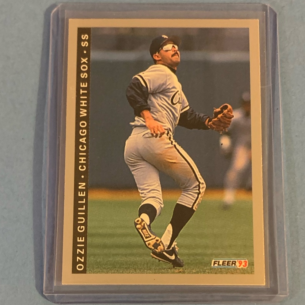 Ozzie Guillen #203 1993 Fleer Baseball Trading Card